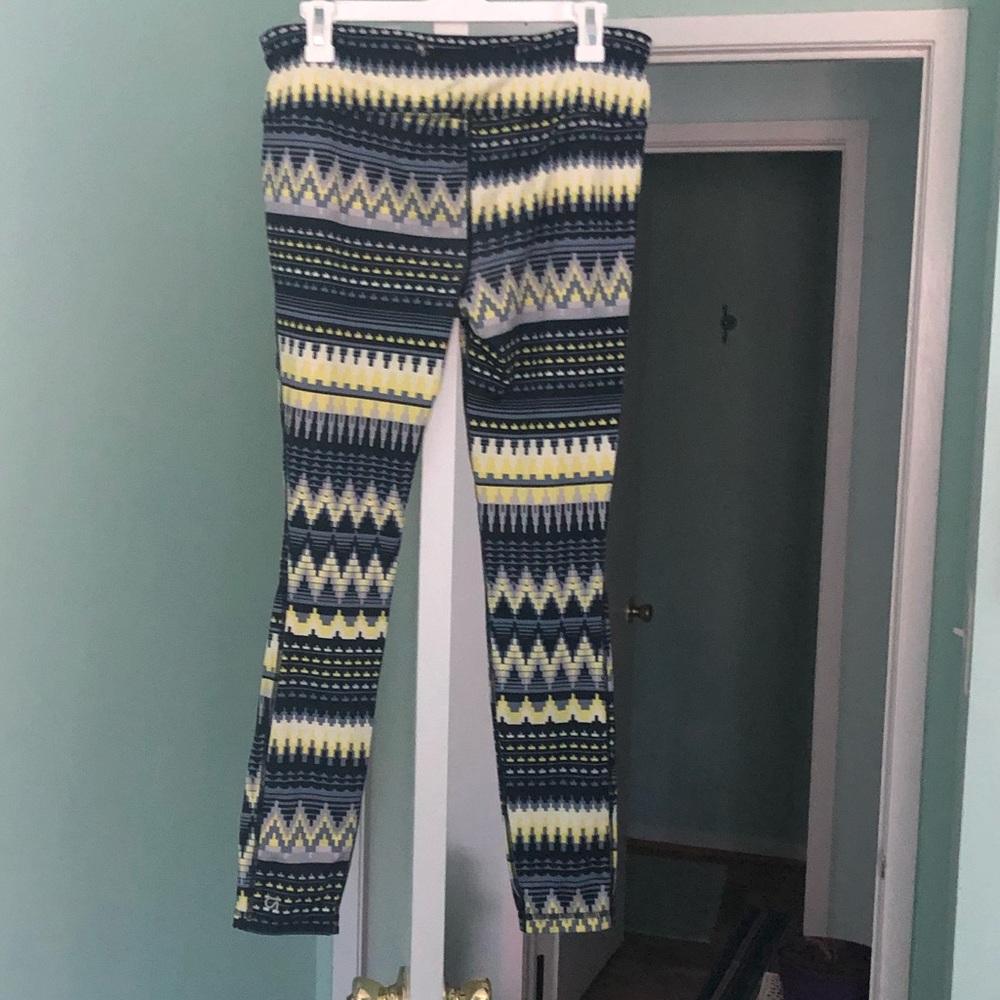 Exercise leggings.